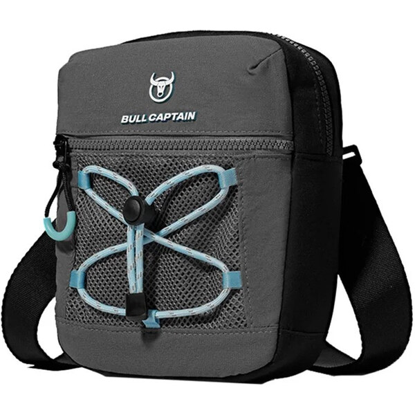Bullcaptain športová taška cez rameno Mazas Šedá 66062689