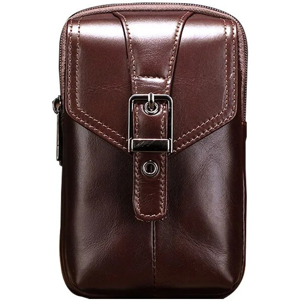 Bullcaptain kožená taška aj oblička Donop Hnedý 66062719