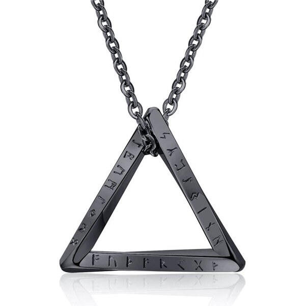 Impress Jewelry Prívesok z chirurgickej ocele Runový trojuholník 66062723