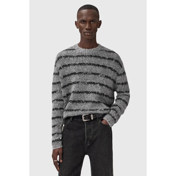 Sveter s prímesou vlny AllSaints DISSOLVED 66062339