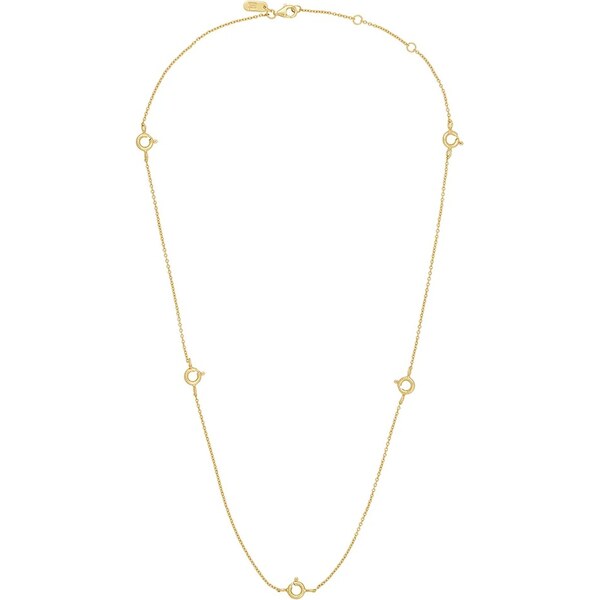 Strieborný pozlátený náhrdelník Design Letters 63155357