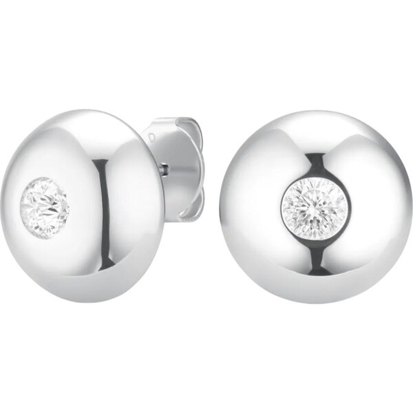 Rosefield Nadčasové oceľové náušnice Solitaire JEBSS-J1199 66580681