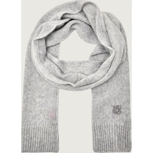 HUGO Vlnený šál + čiapka Sarmi_Set 66060407