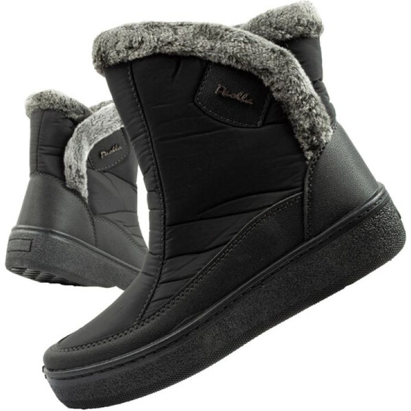 Easy Way zimné topánky snehové topánky dámske zateplené módne zips 66065105