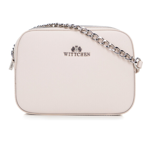 Wittchen Dámska kabelka z kože saffiano s retiazkou 29-4E-019-0 66065977