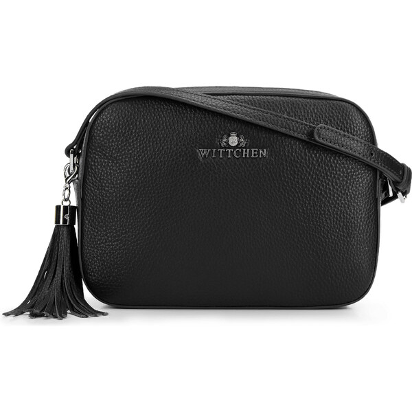 Dámska kožená crossbody kabelka Wittchen so strapcom 29-4E-014-1S 66065988