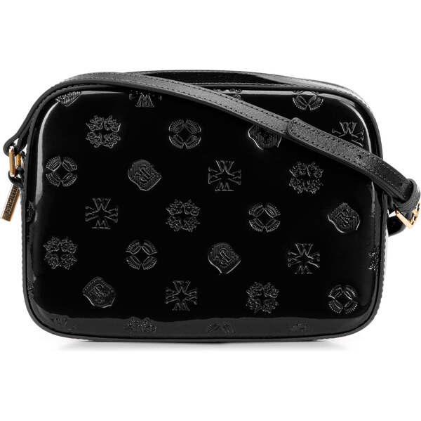 Wittchen Dámska crossbody z lakovanej kože čierna 29-4E-025-1 66066348