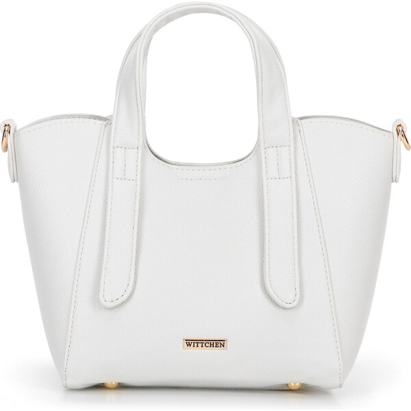 Wittchen Dámske malé puzdro s odnímateľným vreckom sivobiela 100-4Y 66066840