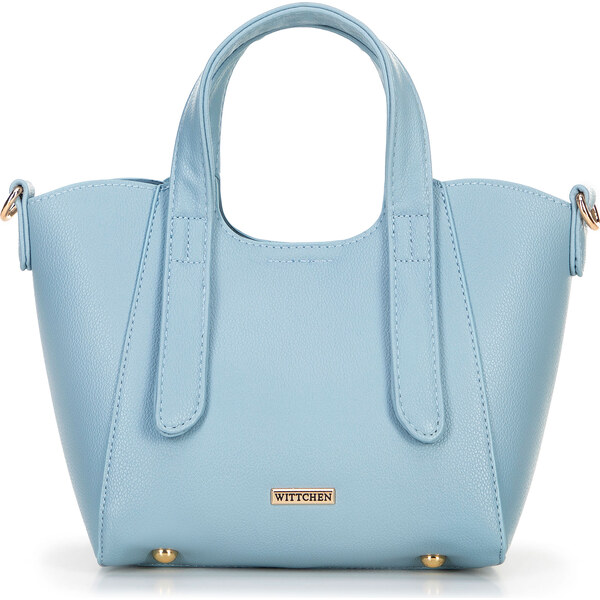 Wittchen Dámske malé puzdro s odnímateľným vreckom, modré 100-4Y-214-N 66066843