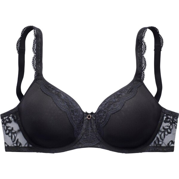NUANCE Zmenšujúca podprsenka čierna 66068643