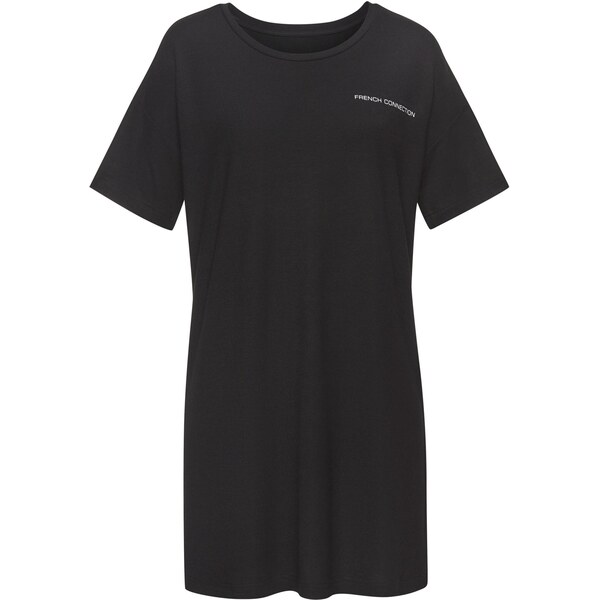 FRENCH CONNECTION Nočná košieľka čierna / biela 66068664