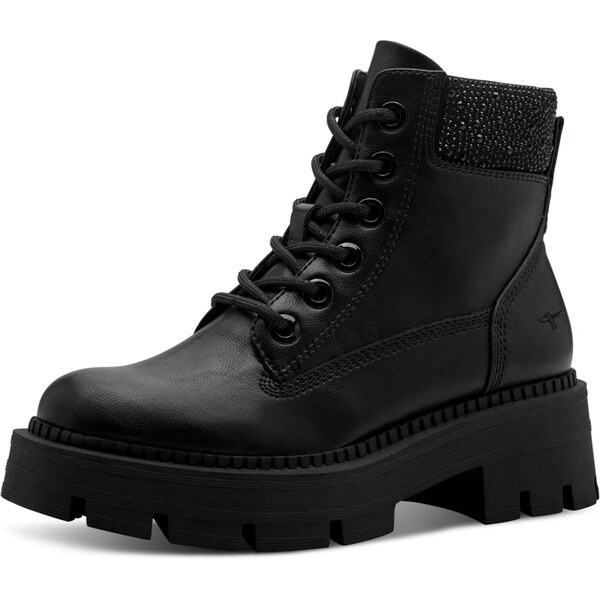 Tamaris Šnurovacie členkové čižmy čierna 66068781