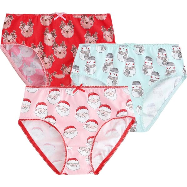 Next Nohavičky Christmass mätová / ružová / červená / biela 66068888