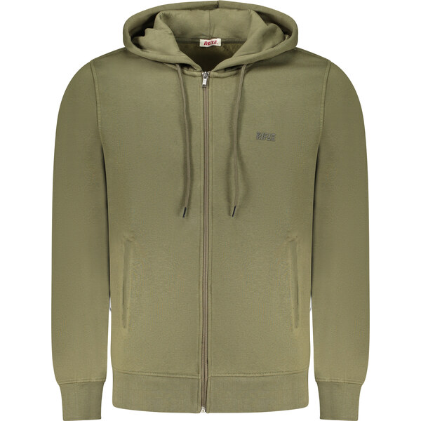 RIFLE MENS ZIP-UP SWEATSHIRT GREEN 66079869