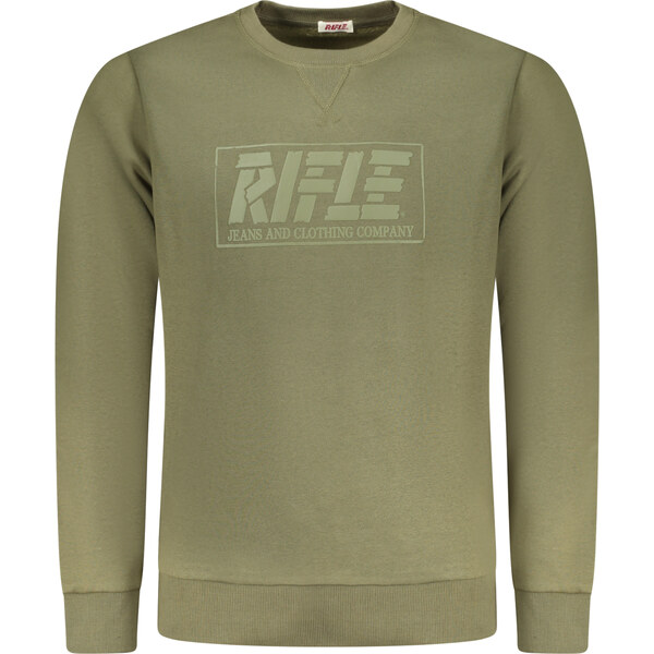 RIFLE MENS ZIP-UP SWEATSHIRT GREEN 66079825