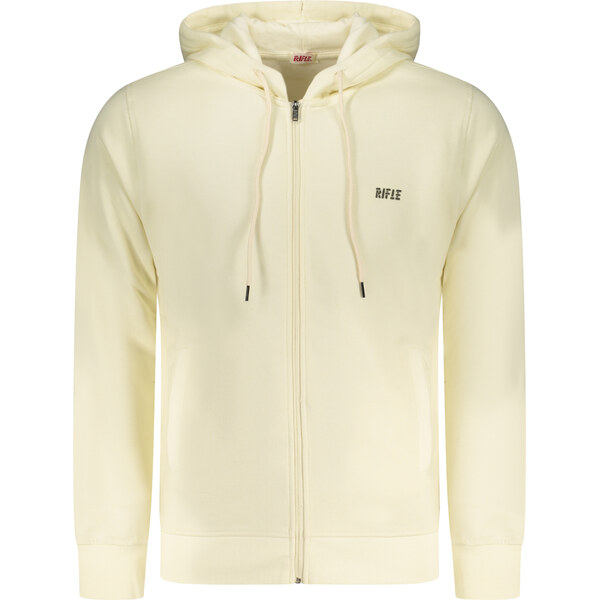 RIFLE MENS ZIP-UP SWEATSHIRT WHITE 66079823