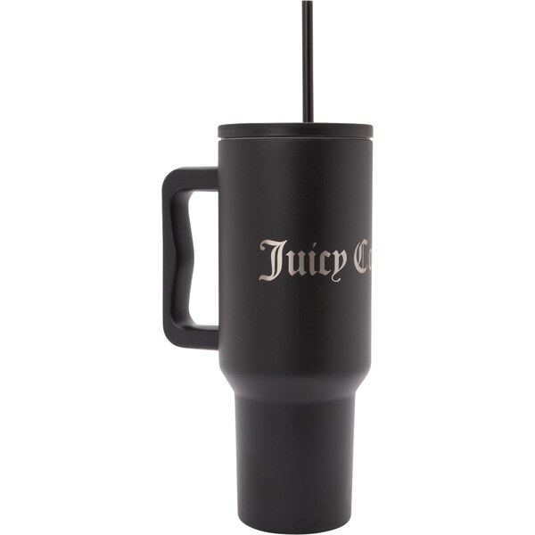Juicy Couture Fľaša na vodu čierna / strieborná 66068962