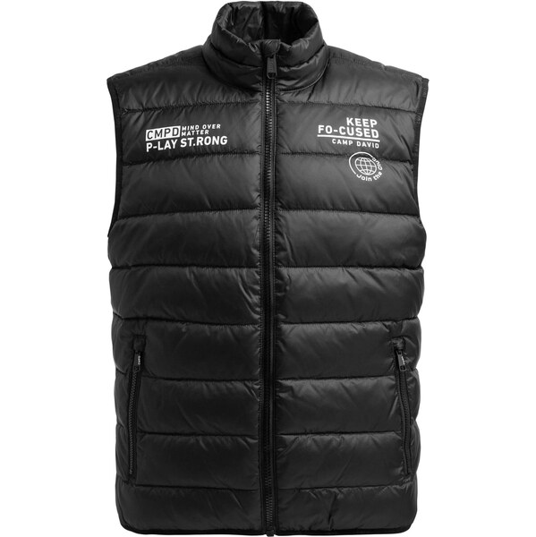 CAMP DAVID Vesta čierna / biela 66069053
