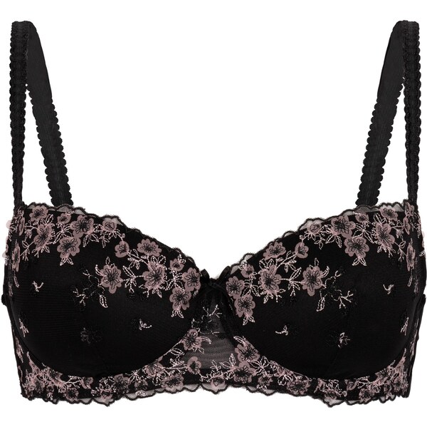 Hunkemöller Podprsenka Chloe pastelovo fialová / čierna / biela 66069187