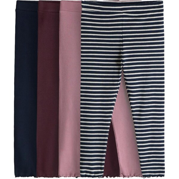 The Set Legíny námornícka modrá / ružová / tmavočervená / biela 66069212