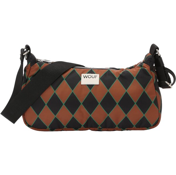 Wouf Kabelka na rameno Studio modrá / hnedá / zelená 66069218