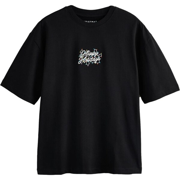 Next Tričko vodová / žltá / čierna / biela 66069236