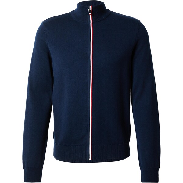 HECHTER PARIS Kardigán tmavomodrá / červená / biela 66069384