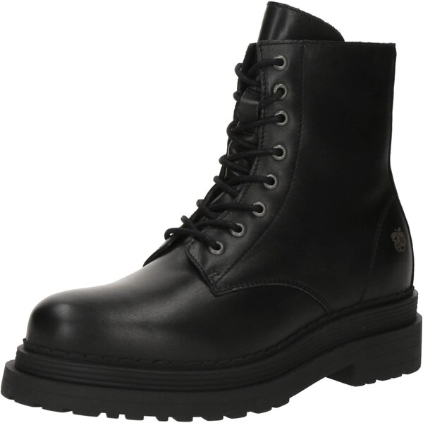 Apple of Eden Šnurovacie členkové čižmy MAYA čierna 66105968