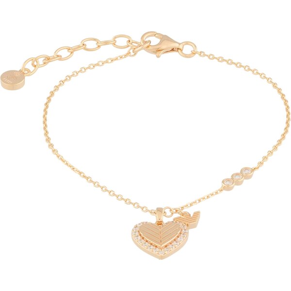 Emporio Armani Náramok ružové zlato / priehľadná 66069740