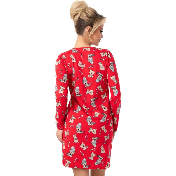 Donna nočná košeľa Bear - bavlna 66073785