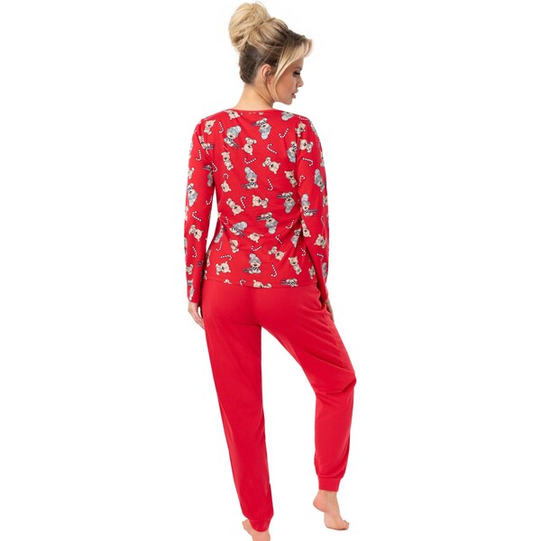 Donna dámske dlhé pyžamo Bear - bavlna 66073786