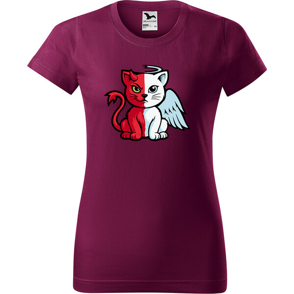 Handel Tričko - Mačka z dvoch svetov 66073928