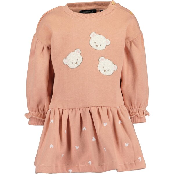 BLUE SEVEN Šaty brokátová / púdrová / biela 66074372