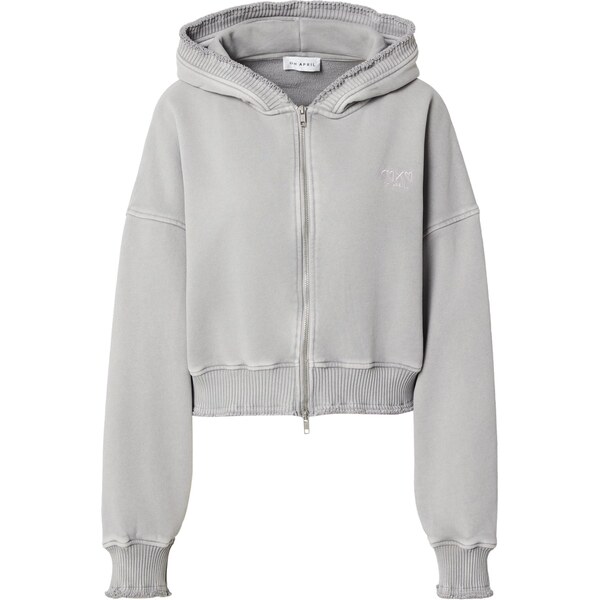 OH APRIL Tepláková bunda Rosina svetlosivá 66075378