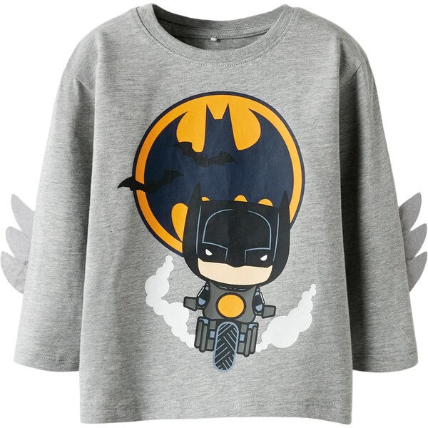 NAME IT Tričko NMMOLEJ BATMAN námornícka modrá / žltá / sivá 66075499