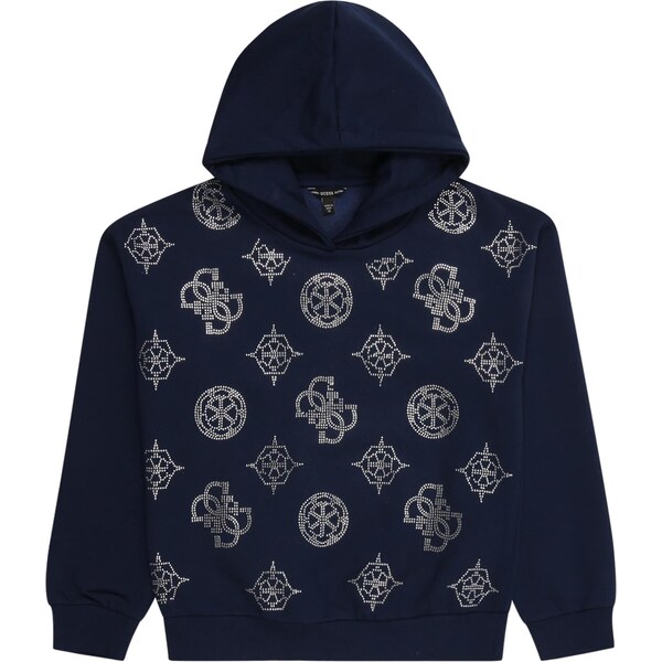 GUESS Mikina námornícka modrá / strieborná 66076301