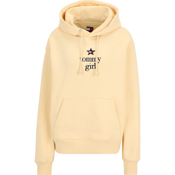 Tommy Jeans Mikina piesková / čierna 66076372