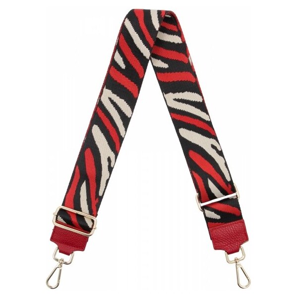 Hernan Módny pás na tašku Moro PA002 Červená/Čierna 66076562