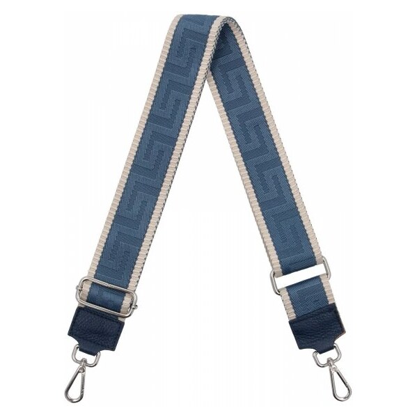 Hernan Módny opasok na tašku Geometric PA005 Modrá/Bežová 66076601