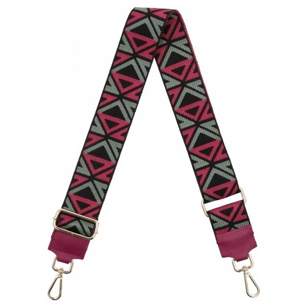 Hernan Módny pásik k taške Geometric PA005 fuchsiový 66076605