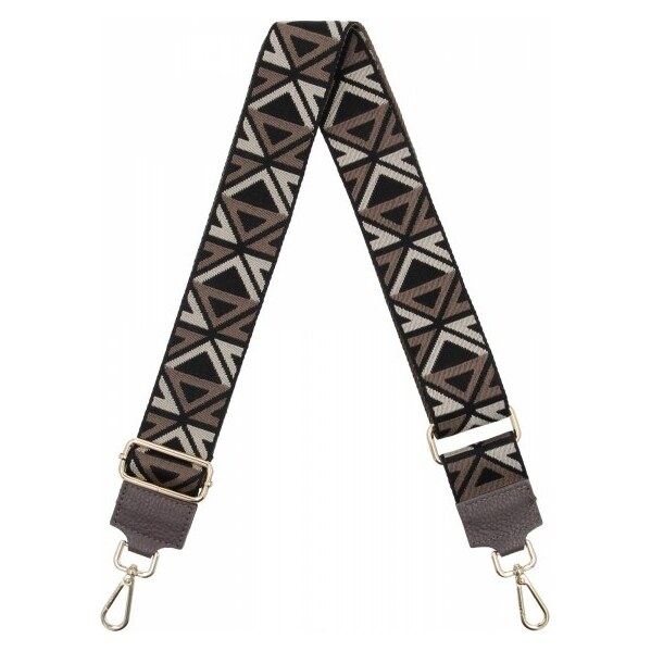 Hernan Módny pásik na tašku Geometric PA005 šedý 66076607