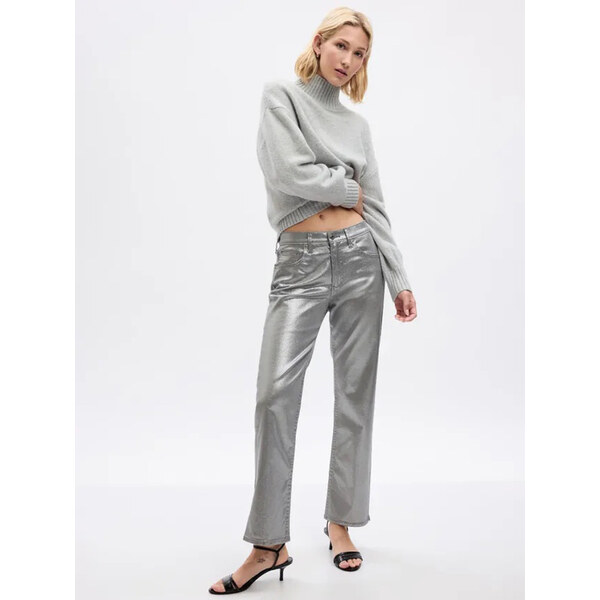 Džínsy pre ženy GAP loose Mid Rise 90s 807039-00 66077998