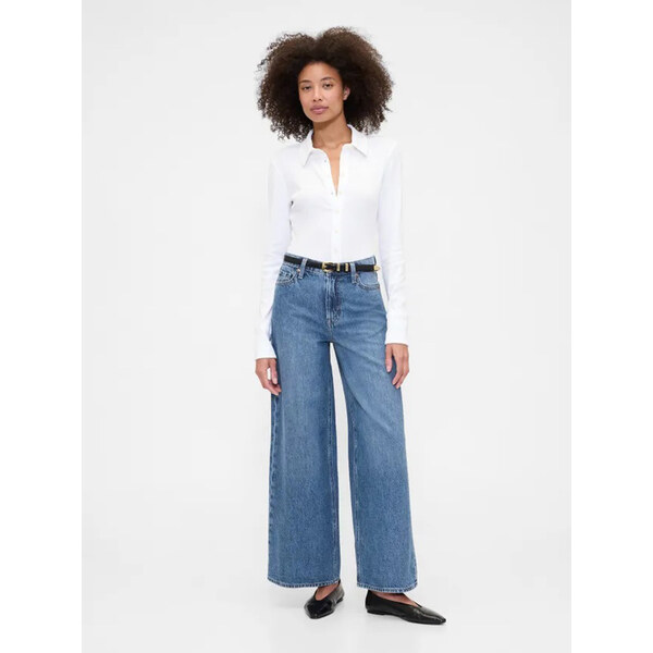 Džínsy pre ženy GAP Mid Rise Baggy 823237-00 66077999