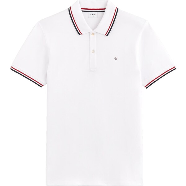 Biela pánska polokošeľa Celio Necetwo 50500766