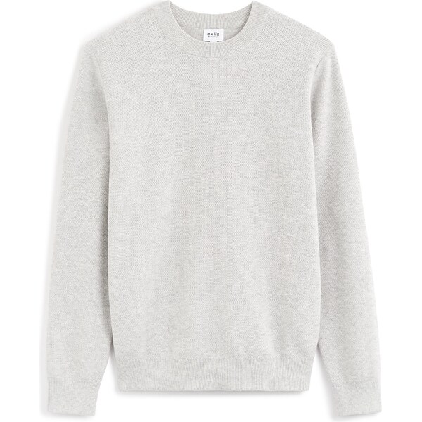 Svetlošedý pánsky sveter Celio Bepic 50567882