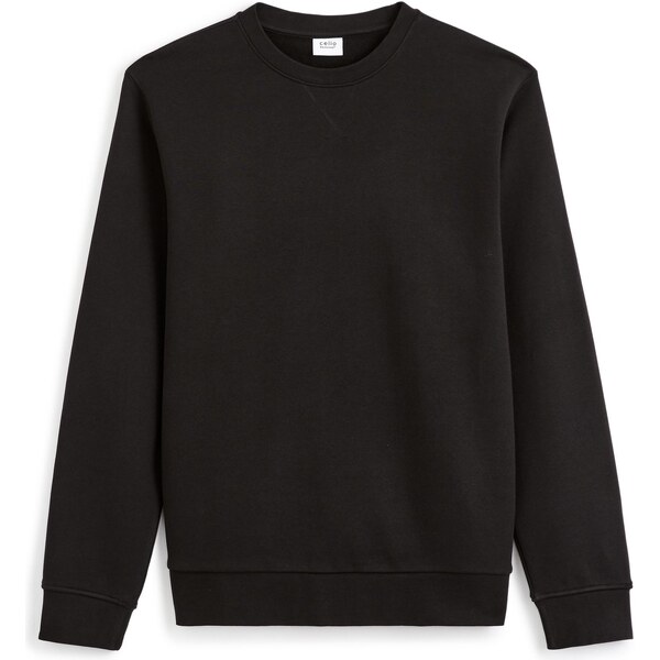 Čierna pánska basic mikina Celio Feseven 50576092