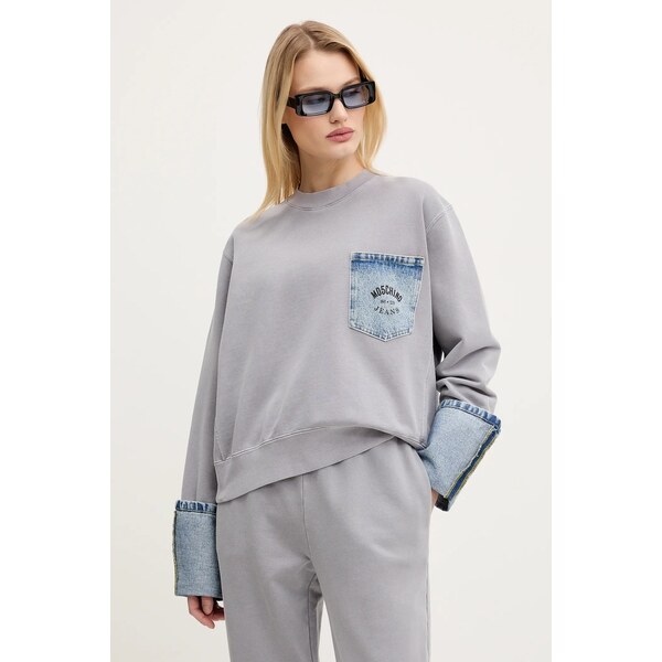 Bavlnená mikina Moschino Jeans 64324722