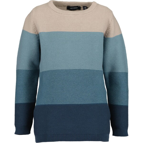 BLUE SEVEN Sveter béžová / námornícka modrá / opálová / petrolejová 66078316