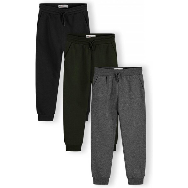 MINOTI Nohavice sivá / tmavozelená / čierna 66078574