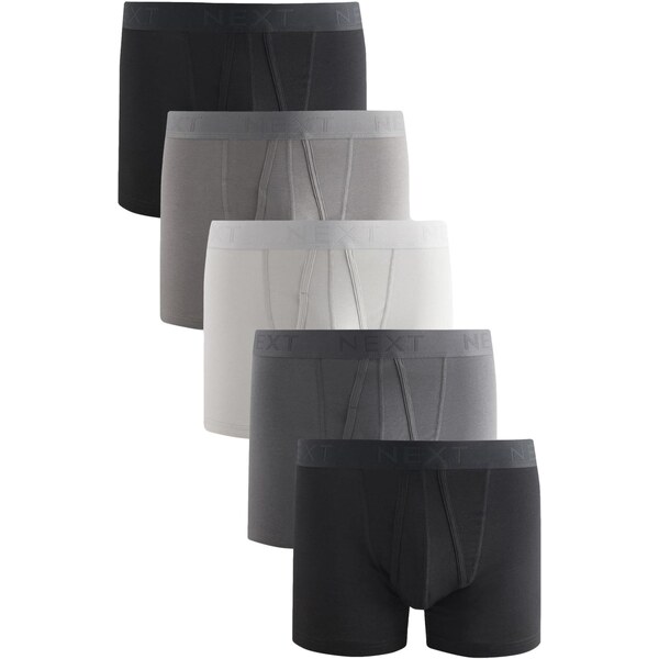 Next Boxerky sivá / svetlosivá / tmavosivá / čierna / biela 66078801